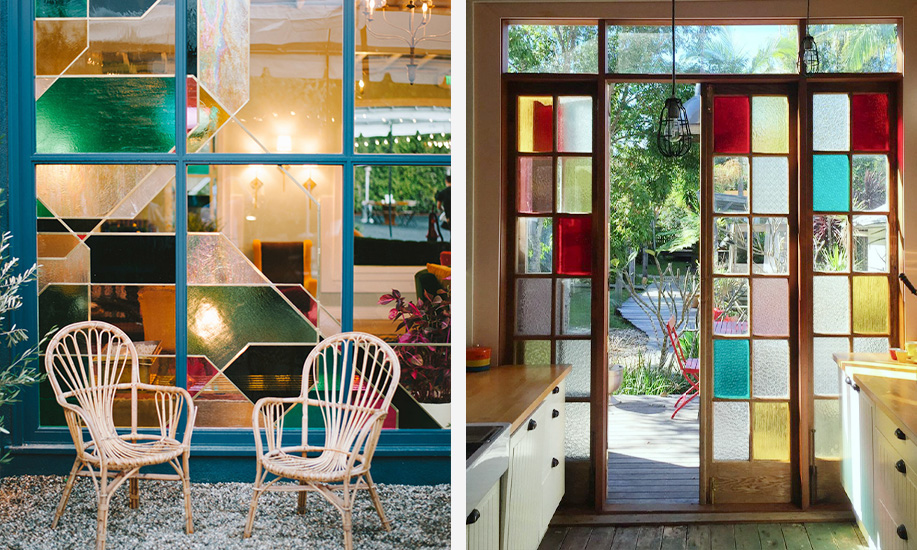 jendela kaca art deco