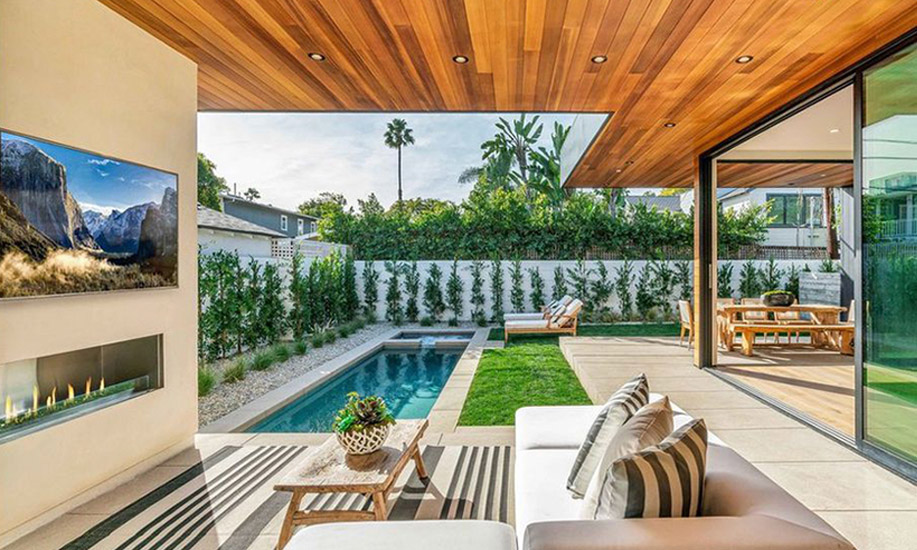 inspirasi desain patio Mata Air