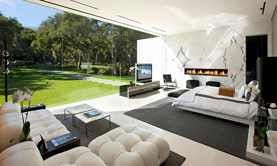 kamar tidur mewah mata air