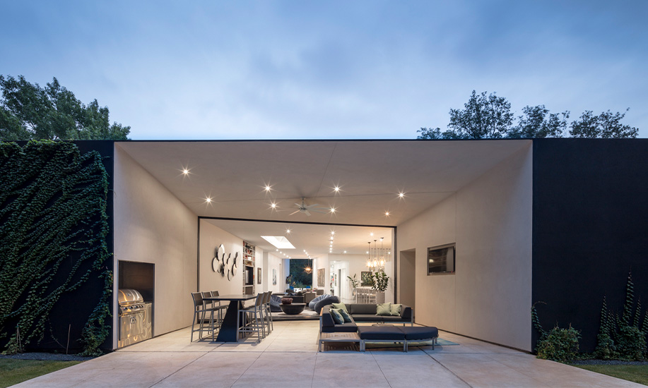 bangunan hijau mata air