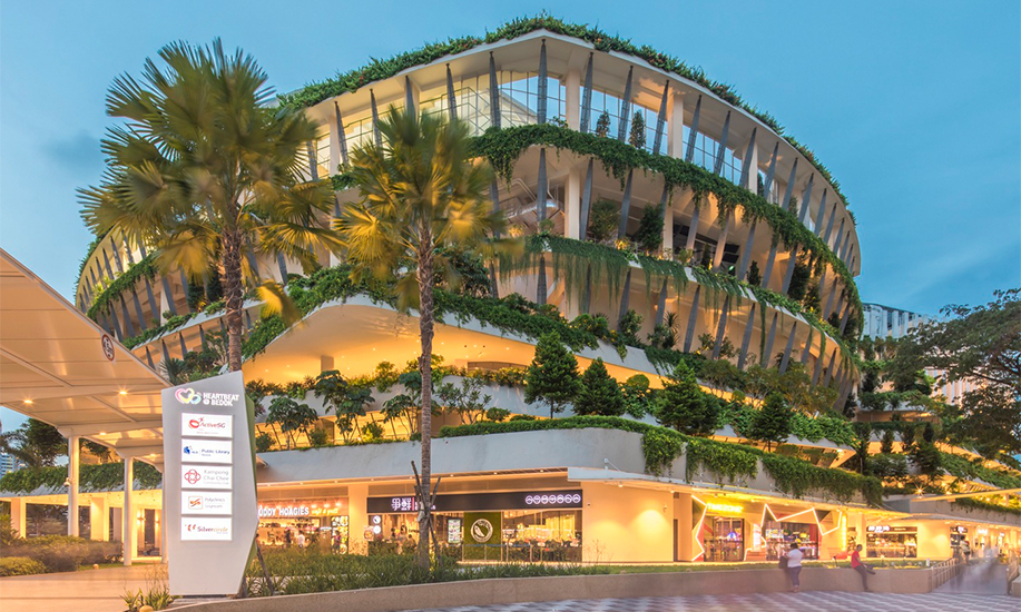 mata air Bangunan komersil