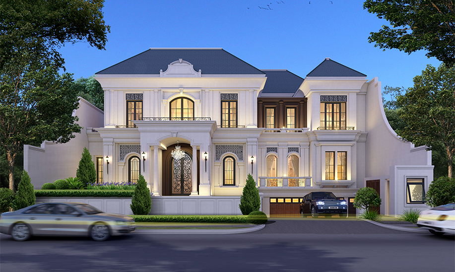 mata air Desain Rumah Mewah