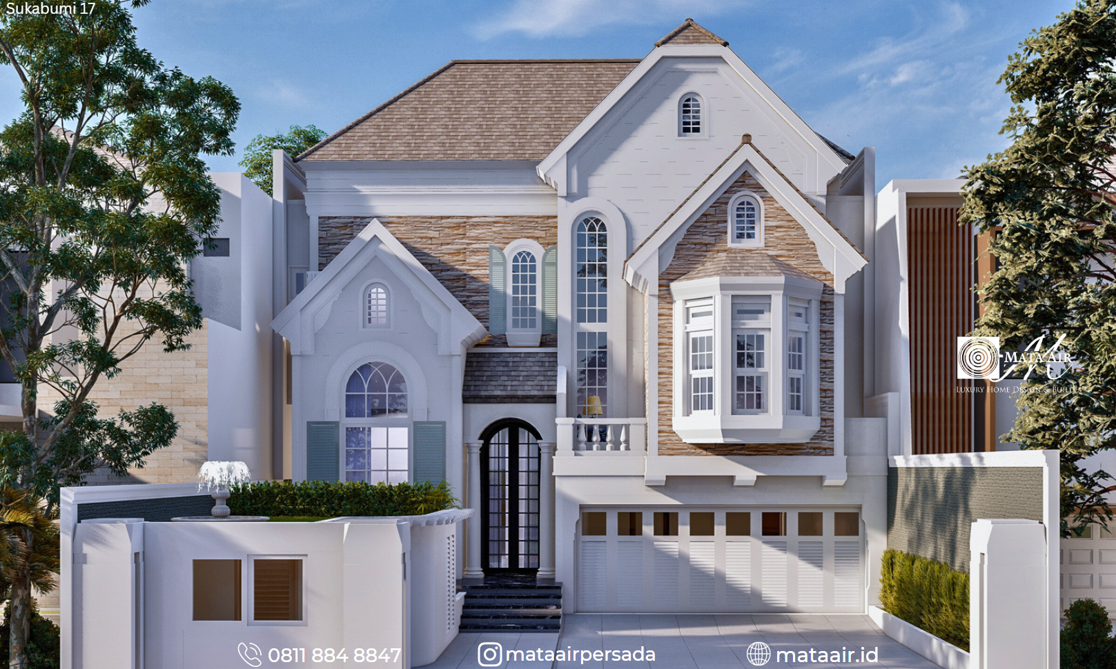 rumah art deco karya Mata Air