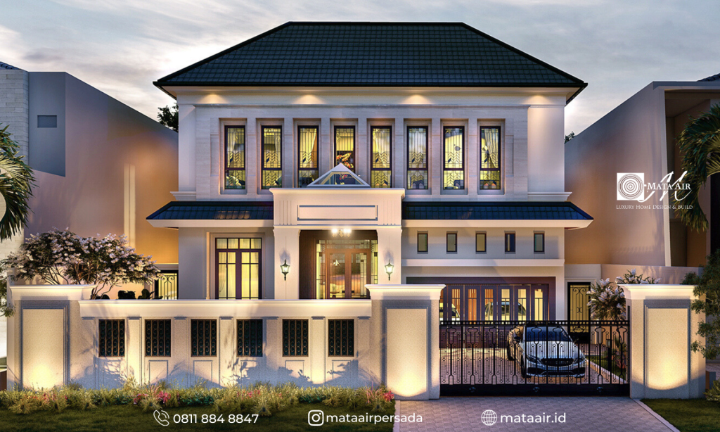 rumah art deco style khas Mata Air