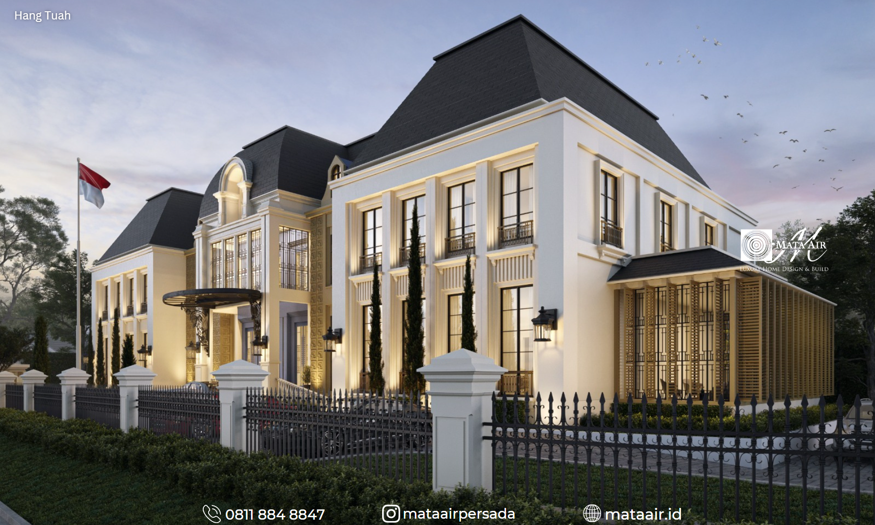 bangunan style art deco khas Mata Air