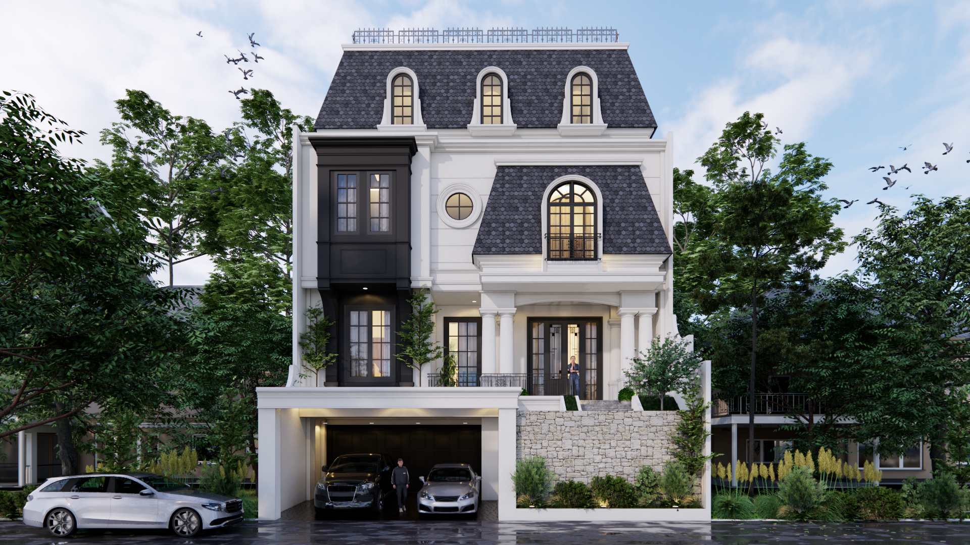 Rumah Mewah di Komplek Perumahan Ebony Pantai Indah Kapuk oleh Mata Air Persada